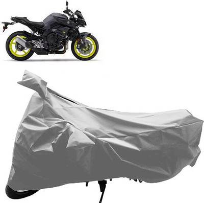 QualityBeast Two Wheeler Cover for Yamaha(Silver)