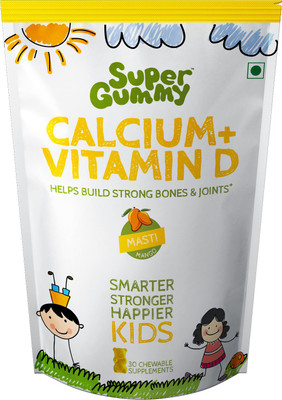 

SUPER GUMMY CALCIUM + VITAMIN D(30 No)