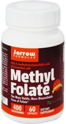 

Jarrow Formulas Methyl Folate 400 mcg 60 Capsules(60 No)