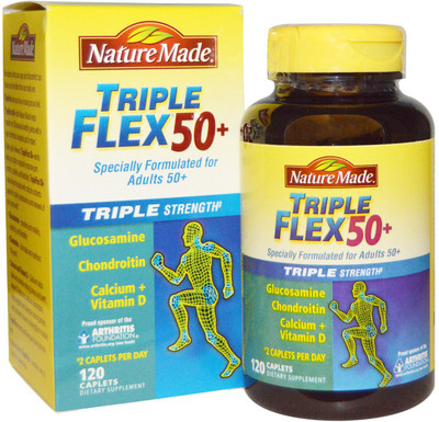 

Nature Made Triple Flex 50+ Triple Strength 120 Caplets(120 No)