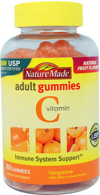 

Nature Made Vitamin C Adult Gummies Tangerine 80 Gummies(80 No)