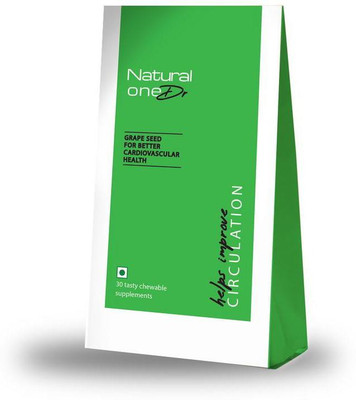 

OneDr Grape Seed Gummy Supplement For Better Cardiovascular Health, Herbal Range(30 No)