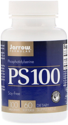 

Jarrow Formulas PS100 Phosphatidylserine 100 mg 60 Softgels(60 No)