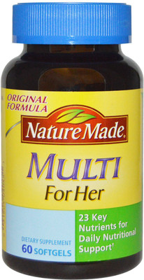 

Nature Made Multi For Her 60 Softgels(60 No)