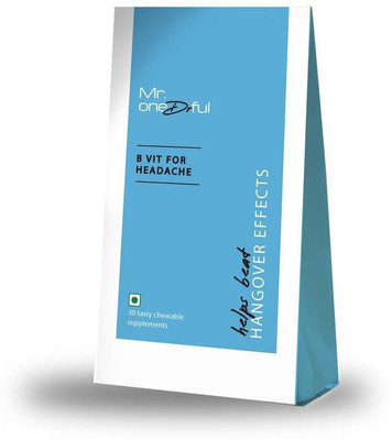 

OneDr Vitamin B Gummy Supplement For Relief From Hangover- For Men(30 No)