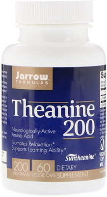 

Jarrow Formulas Theanine 200 200 mg 60 Veggie Caps(60 No)