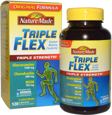 

Nature Made Triple Flex Triple Strength 120 Tablets(120 No)
