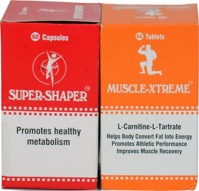 

muscle xtreme PACK OF MUSCLE-XTREME & SUPER-SHAPER(120 No)