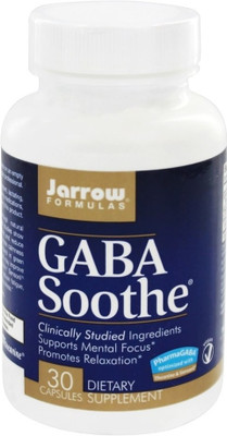 

Jarrow Formulas GABA Soothe 30 Veggie Caps(30 No)