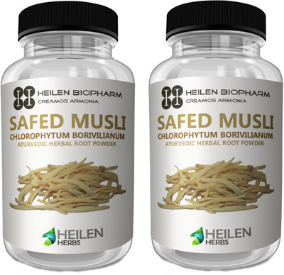 

Heilen Biopharm Premium Safed Musli Powder 200 grams Chlorophytum Borivilianum(200 g)