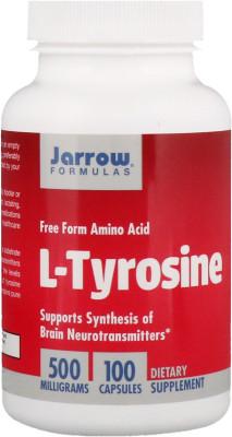 

Jarrow Formulas L-Tyrosine 500 mg 100 Capsules(100 No)