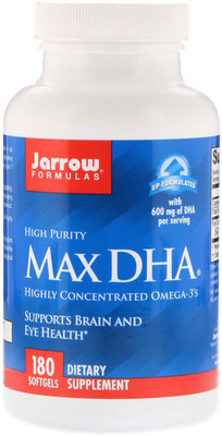 

Jarrow Formulas Max DHA 180 Softgels(180 No)