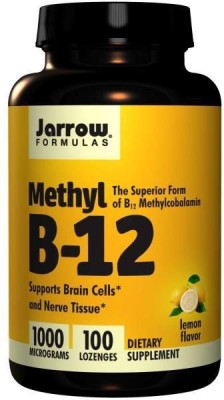 

Jarrow Formulas Methyl B-12 Lemon Flavor 1000 mcg 100 Lozenges(100 No)