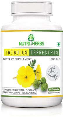 

Nutriherbs Tribulus Terrestris (Gokshura) - 60 capsules(1 No)