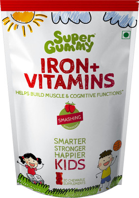 

SUPER GUMMY IRON + VITAMINS(30 No)
