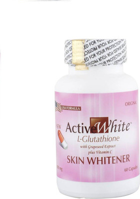 

ACTIVE WHITE 100% ORIGINAL BODY SKIN FAIR CAPSULES - MADE IN USA(60 g)