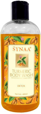 

synaa Turmeric Body wash - Skin Detox with Natural Antiseptic for Skin Care 400 ML(400 ml)
