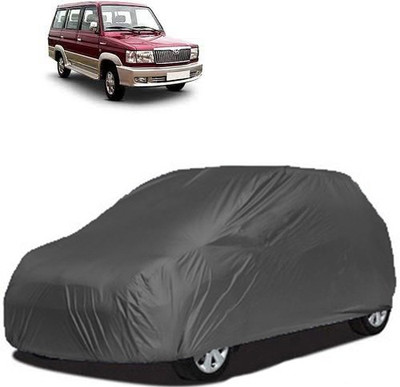 A+ RAIN PROOF Car Cover For Toyota Qualis (Without Mirror Pockets)(Grey)