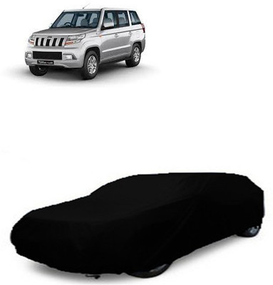 A+ RAIN PROOF Car Cover For Mahindra TUV300 (Without Mirror Pockets)(Black)