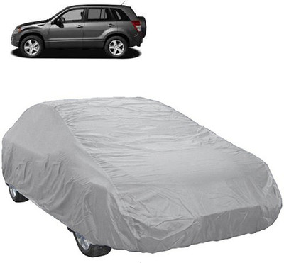 A+ RAIN PROOF Car Cover For Maruti Suzuki Grand Vitara (Without Mirror Pockets)(Silver)