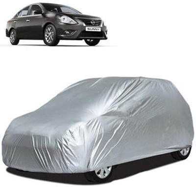 A+ RAIN PROOF Car Cover For Nissan Sunny (Without Mirror Pockets)(Silver)