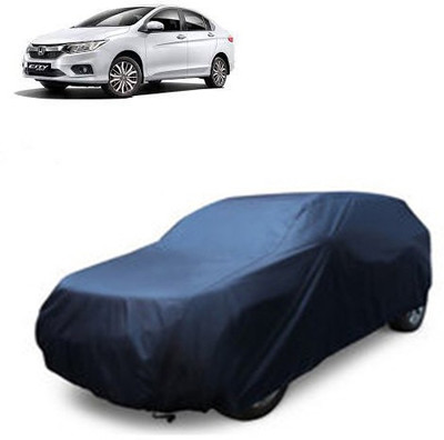 A+ RAIN PROOF Car Cover For Honda City ZX (Without Mirror Pockets)(Blue)