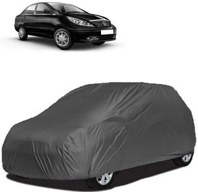 A+ RAIN PROOF Car Cover For Tata Manza (Without Mirror Pockets)(Grey)