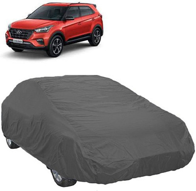 A+ RAIN PROOF Car Cover For Jeep Compass (Without Mirror Pockets)(Grey)