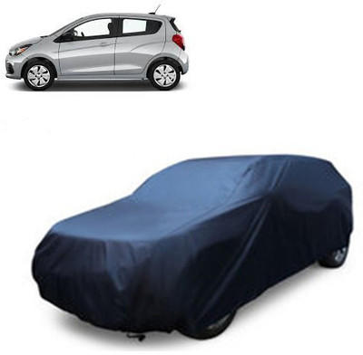 A+ RAIN PROOF Car Cover For Chevrolet Spark (Without Mirror Pockets)(Blue)