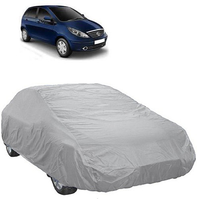 A+ RAIN PROOF Car Cover For Tata Indica Vista (Without Mirror Pockets)(Silver)