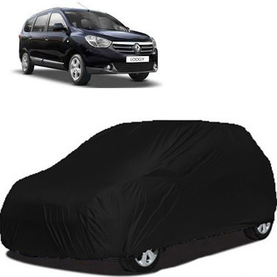 A+ RAIN PROOF Car Cover For Renault Lodgy (Without Mirror Pockets)(Black)