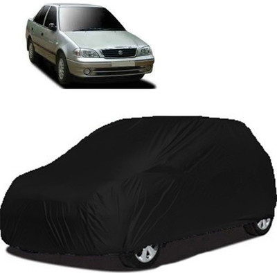 A+ RAIN PROOF Car Cover For Maruti Suzuki Esteem (Without Mirror Pockets)(Black)