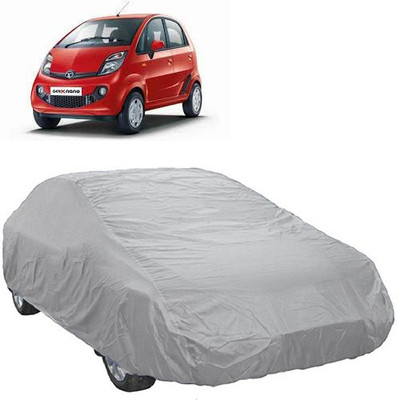 A+ RAIN PROOF Car Cover For Tata Nano Genx (Without Mirror Pockets)(Silver)