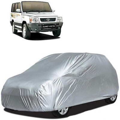 A+ RAIN PROOF Car Cover For Tata Sumo Victa (Without Mirror Pockets)(Silver)