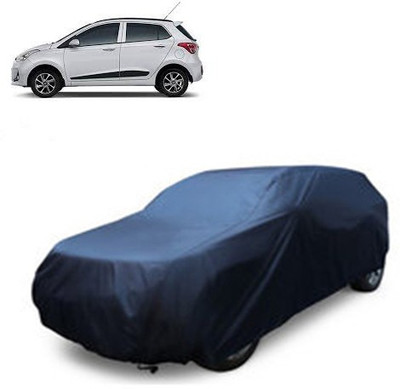 A+ RAIN PROOF Car Cover For Hyundai Grand i10 (Without Mirror Pockets)(Blue)