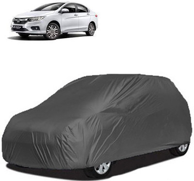 A+ RAIN PROOF Car Cover For Honda City ZX (Without Mirror Pockets)(Grey)