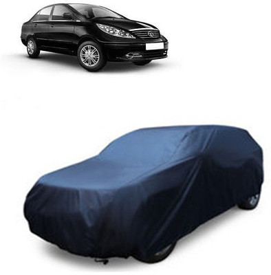 A+ RAIN PROOF Car Cover For Tata Manza (Without Mirror Pockets)(Blue)