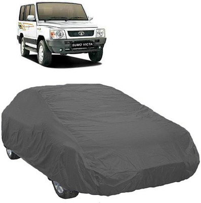 A+ RAIN PROOF Car Cover For Tata Sumo Victa (Without Mirror Pockets)(Grey)