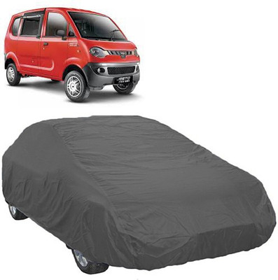 A+ RAIN PROOF Car Cover For Mahindra Jeeto (Without Mirror Pockets)(Grey)