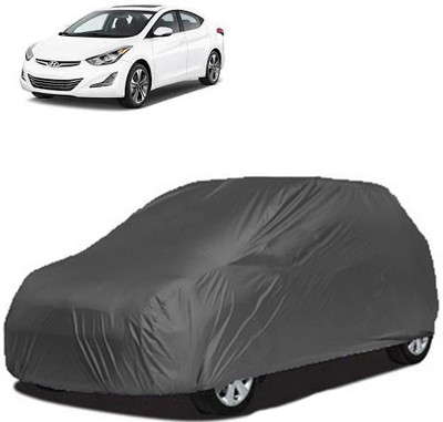 A+ RAIN PROOF Car Cover For Hyundai Elantra (Without Mirror Pockets)(Grey)