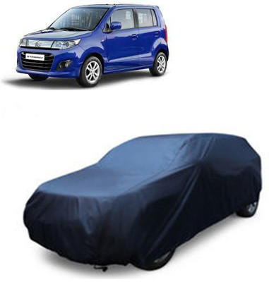 A+ RAIN PROOF Car Cover For Maruti Suzuki WagonR Stingray (Without Mirror Pockets)(Blue)