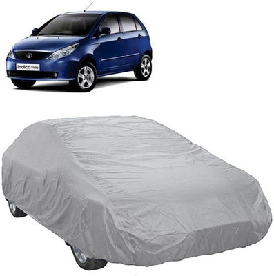 A+ RAIN PROOF Car Cover For Tata Vista (Without Mirror Pockets)(Silver)
