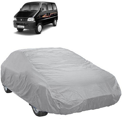 A+ RAIN PROOF Car Cover For Maruti Suzuki Eeco (Without Mirror Pockets)(Silver)