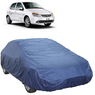 A+ RAIN PROOF Car Cover For Tata Indica eV2 (Without Mirror Pockets)(Blue)