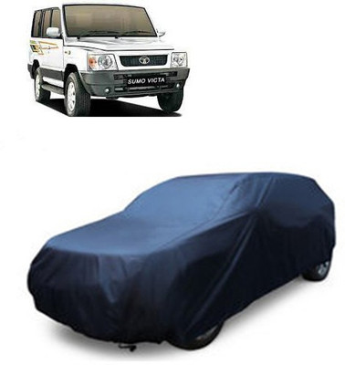 A+ RAIN PROOF Car Cover For Tata Sumo Victa (Without Mirror Pockets)(Blue)
