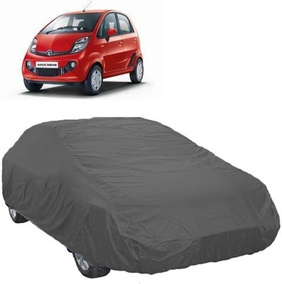 A+ RAIN PROOF Car Cover For Tata Nano Genx (Without Mirror Pockets)(Grey)