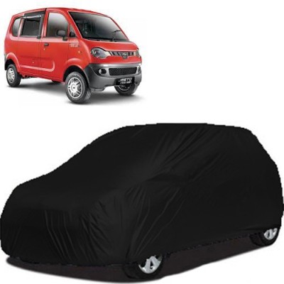 A+ RAIN PROOF Car Cover For Mahindra Jeeto (Without Mirror Pockets)(Black)