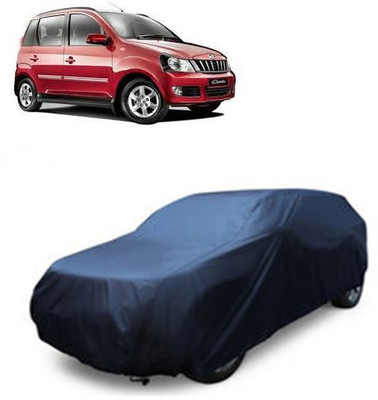 A+ RAIN PROOF Car Cover For Mahindra Quanto (Without Mirror Pockets)(Blue)