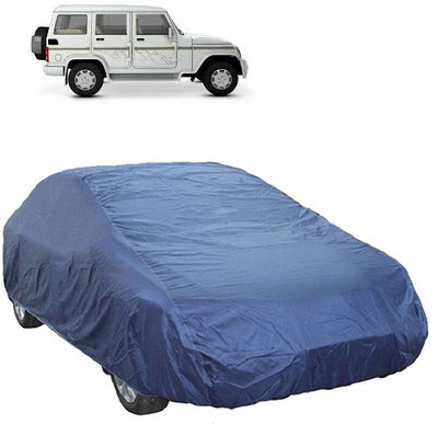 A+ RAIN PROOF Car Cover For Mahindra Bolero (Without Mirror Pockets)(Blue)