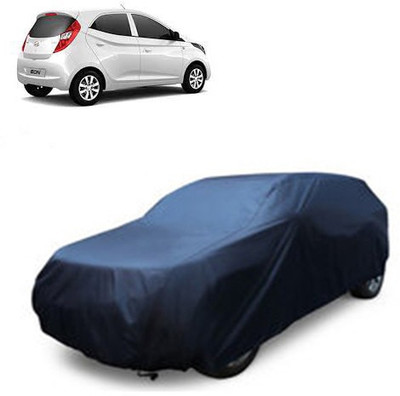 A+ RAIN PROOF Car Cover For Hyundai Eon (Without Mirror Pockets)(Blue)